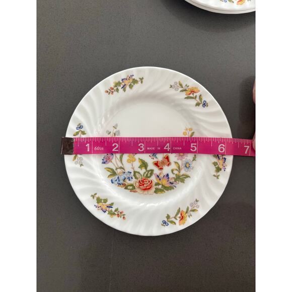 AYNSLEY COTTAGE GARDEN FINE BONE TEA CUP/SAUCER SET OF 8-TOTAL 20 PIECES - Picture 16 of 16